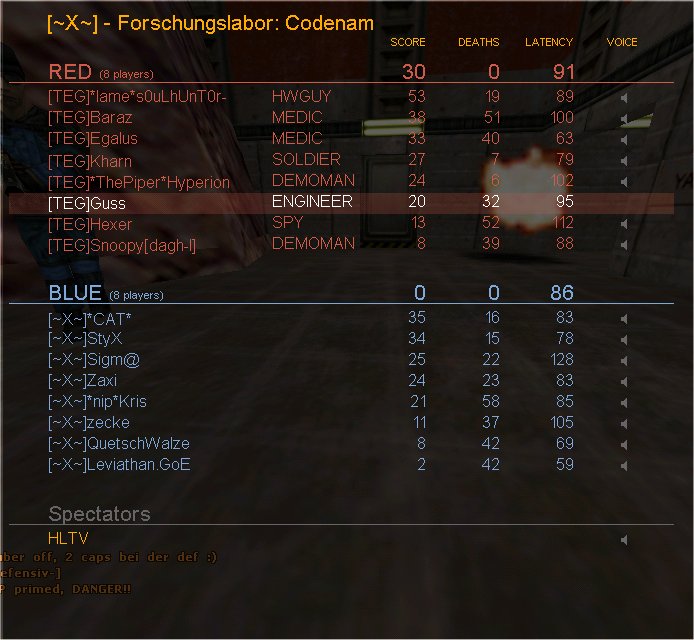 Match: 176
Gegner: ~X~
Map: rock2